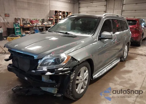 2015 Mercedes-Benz Gl 450 4Matic из США, поврежденный, VIN 4JGDF6EE1FA614349